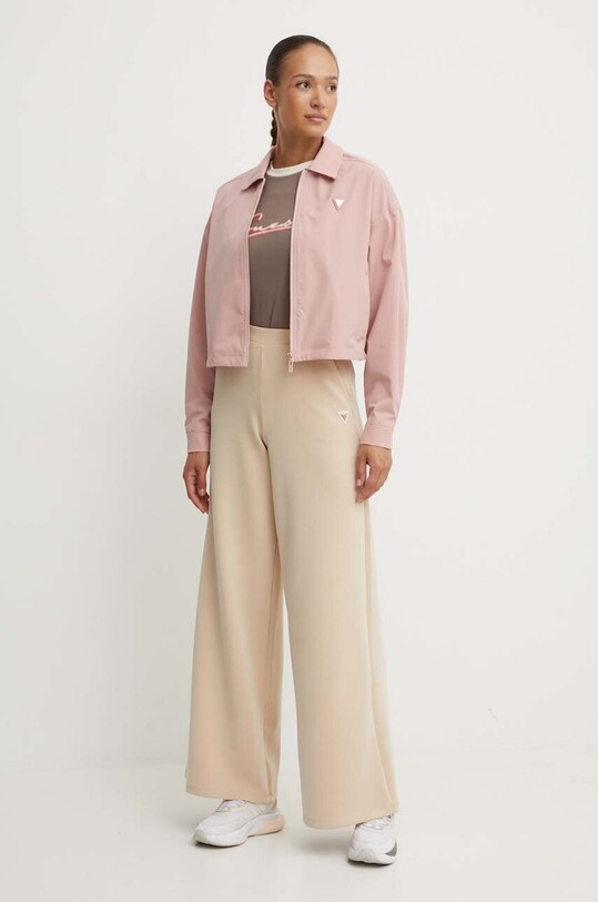 Guess geaca AURLIE V4YH02.WG982 roz AW24