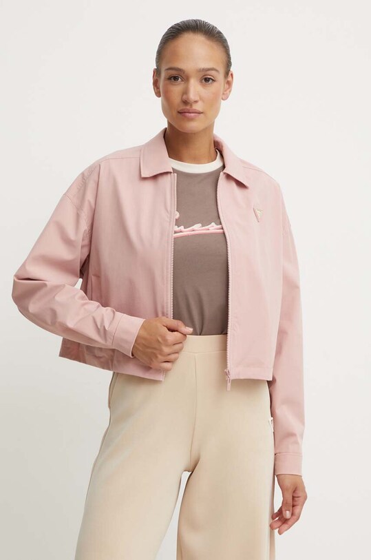 Guess geaca AURLIE roz V4YH02.WG982