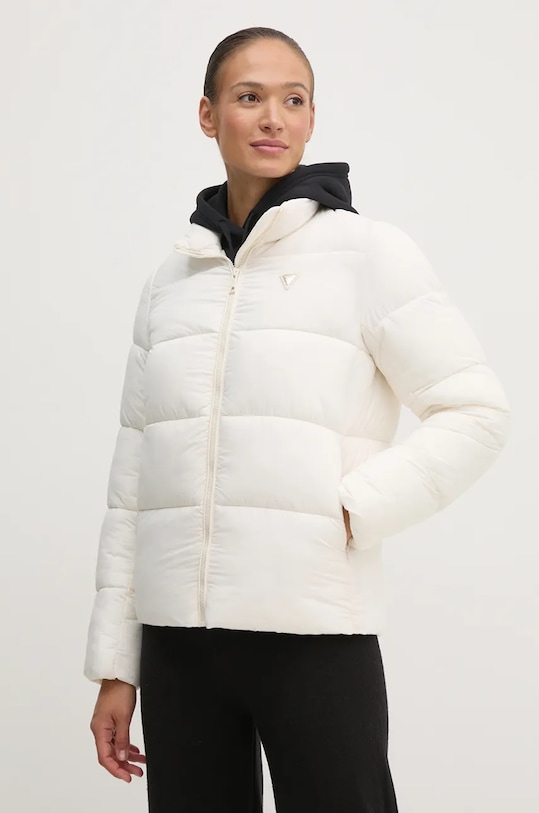 Bunda Guess NEW CLAUDIA s podšívkou béžová V4YL03.WFUD0