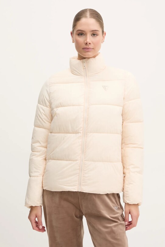 Куртка Guess NEW CLAUDIA з підкладкою бежевий V4YL03.WFUD0