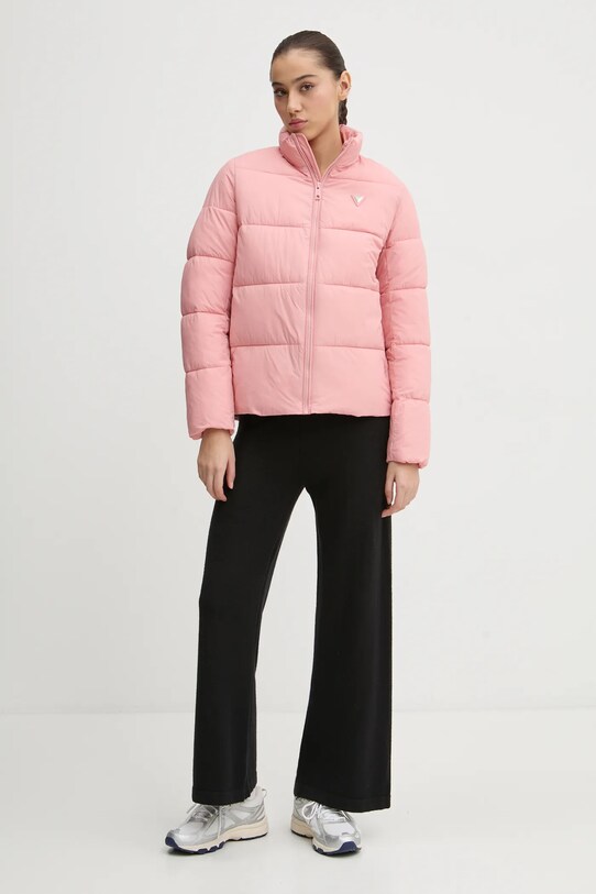 Guess geaca NEW CLAUDIA V4YL03.WFUD0 roz NC24