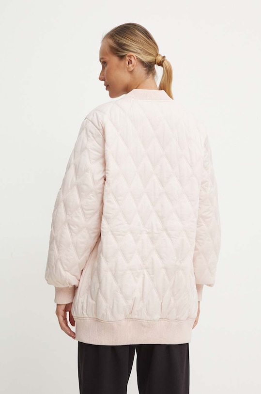 Odzież Guess kurtka bomber RGINE V4YL01.WGB70 różowy