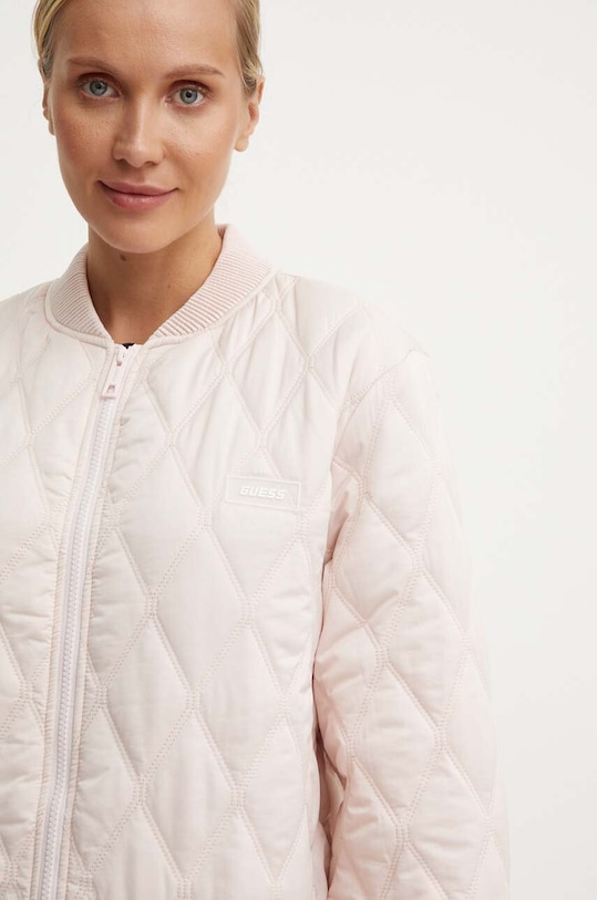Guess kurtka bomber RGINE różowy V4YL01.WGB70