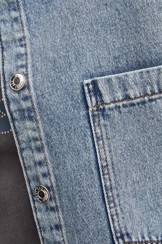 HUGO geacă din denim 50519906 albastru