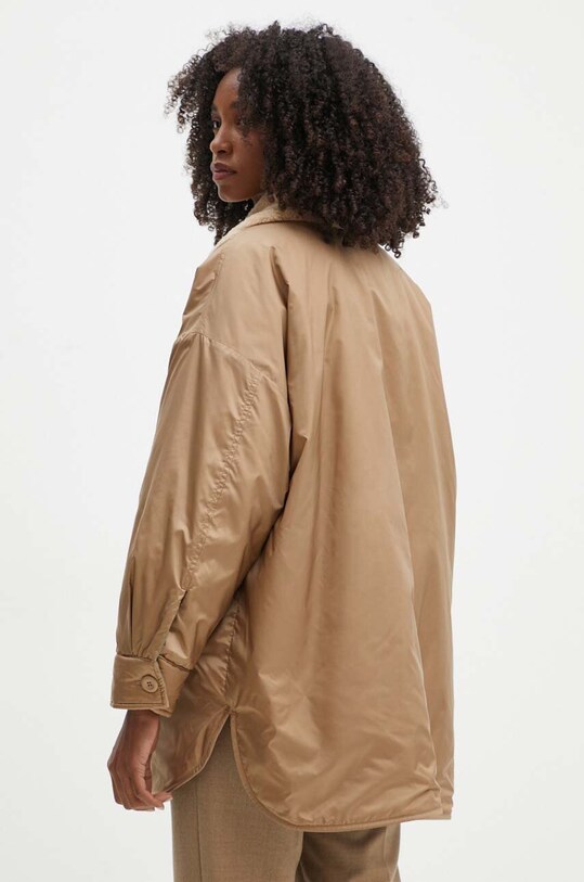 Weekend Max Mara kurtka dwustronna beżowy 2425486011600