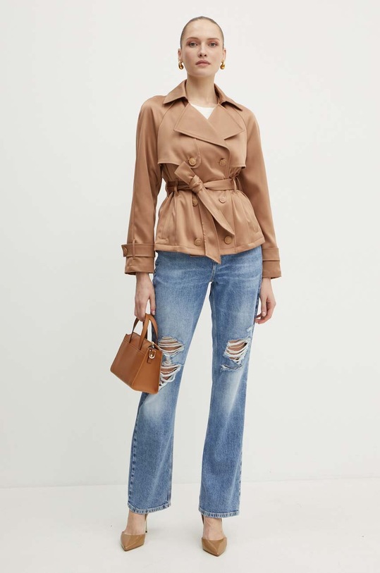 Guess kurtka ANDREA W4YL17.WFJ02 brązowy AW24