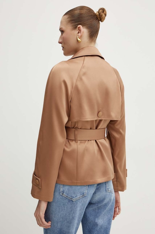 Odzież Guess kurtka ANDREA W4YL17.WFJ02 brązowy