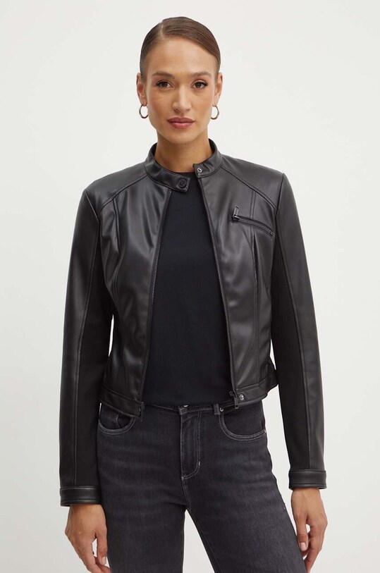 Guess geaca FIAMMETTA cu captuseala negru W4YL04.WE480