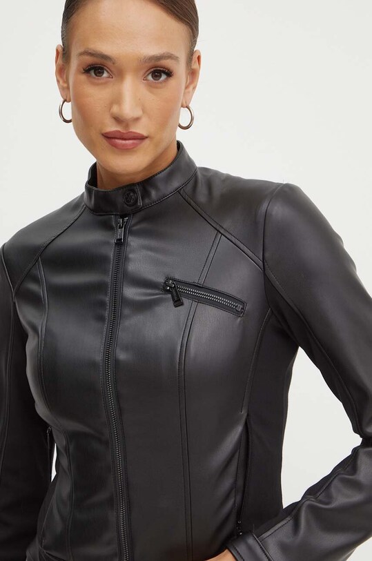 Guess geaca FIAMMETTA negru W4YL04.WE480