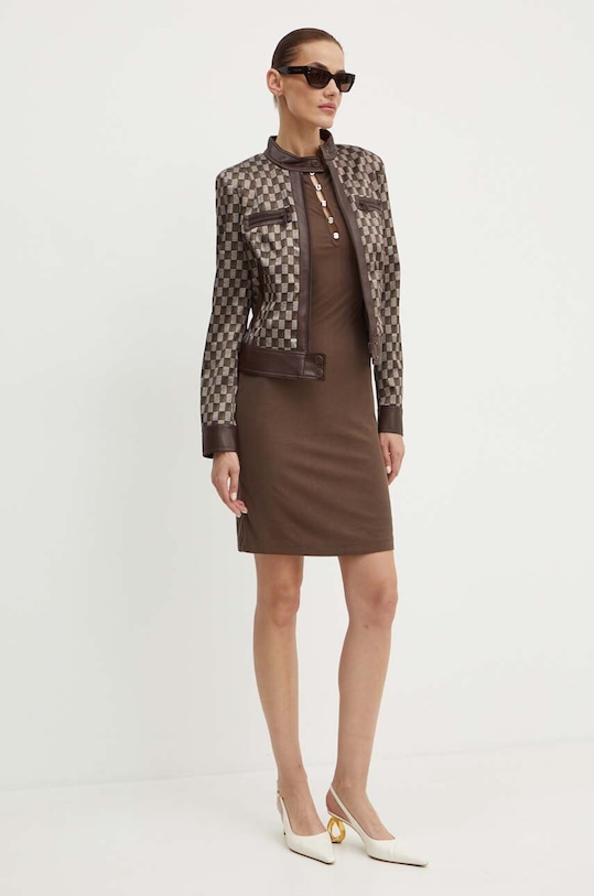 Jakna Guess GRETA W4YL14.WFJ02 rjava AW24