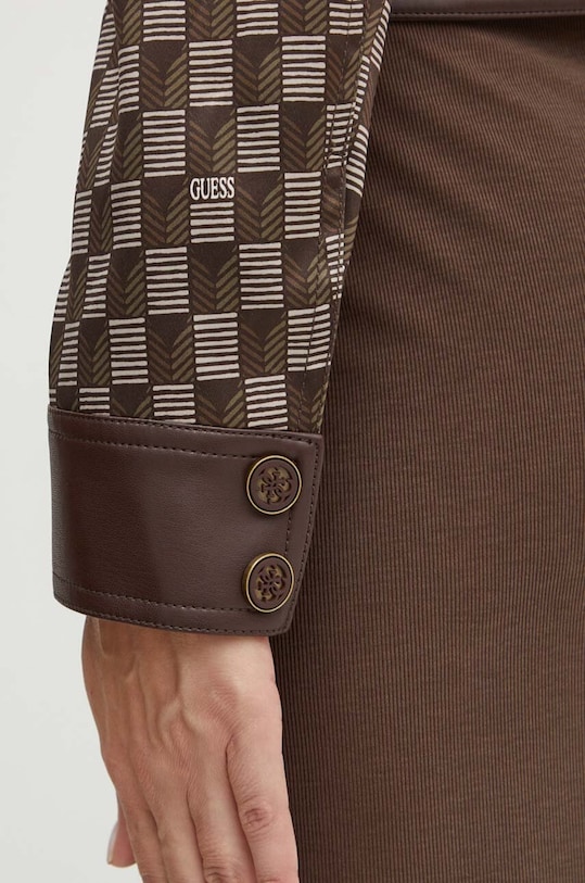 Jakna Guess GRETA W4YL14.WFJ02 rjava