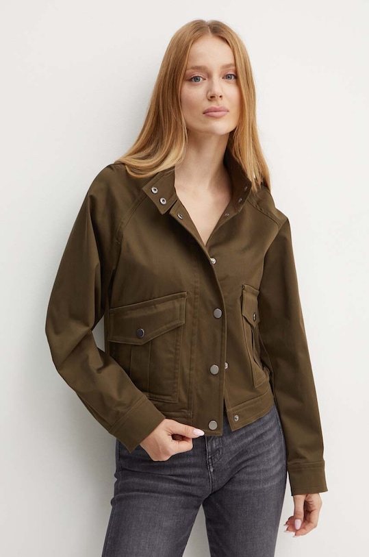 Куртка Guess MANUELA без подкладки зелёный W4YL19.WGAN0