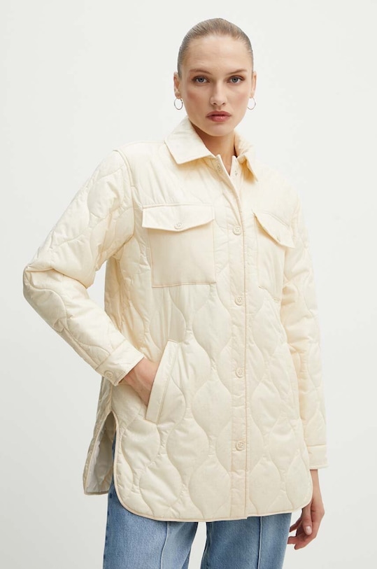 Guess kurtka GIORGIA bez kaptura beżowy W4YL16.WGAL2