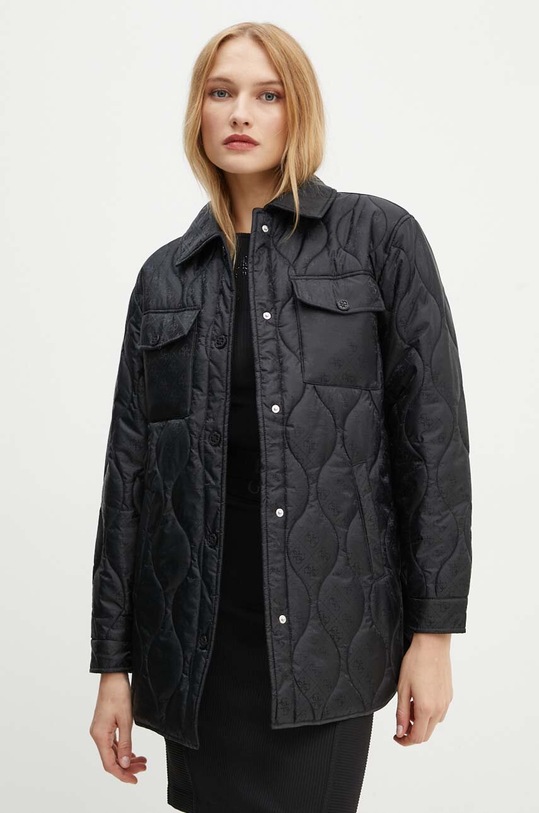 Guess kurtka GIORGIA bez kaptura czarny W4YL16.WGAL2