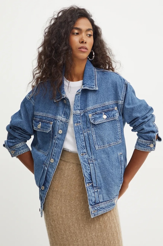 Guess farmerdzseki nem bélelt kék W4YN21.D5B65