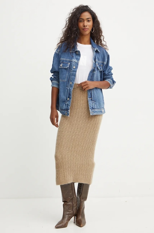 Guess farmerdzseki W4YN21.D5B65 kék AW24