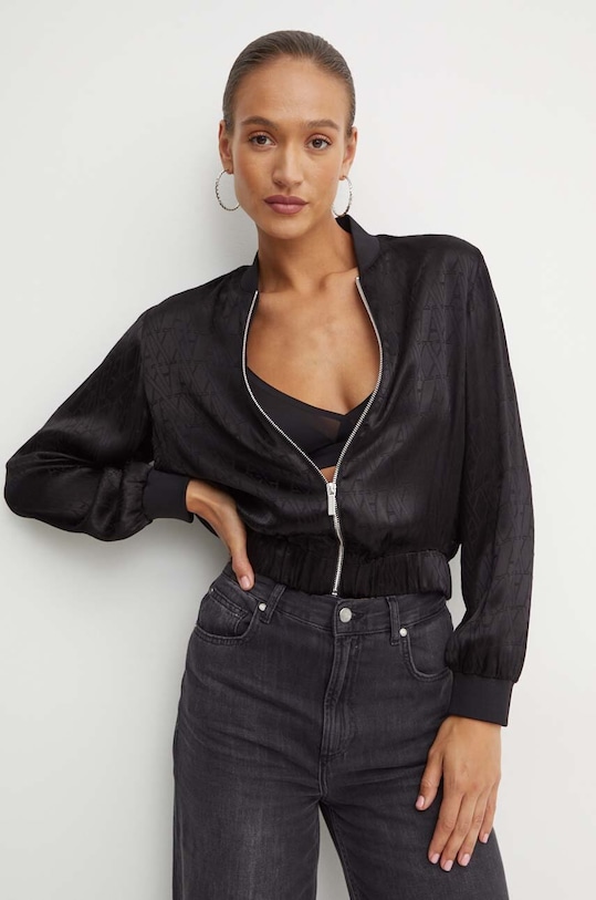 Jakna Armani Exchange bez tople podstave crna 6DYB19.YN3VZ