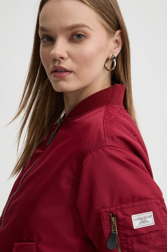 Bomber jakna Guess Jeans W4YL01.WG932 bordo