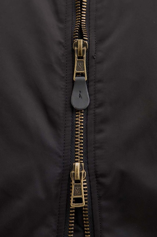 Μπουφάν bomber Guess Jeans W4YL01.WG932 μαύρο