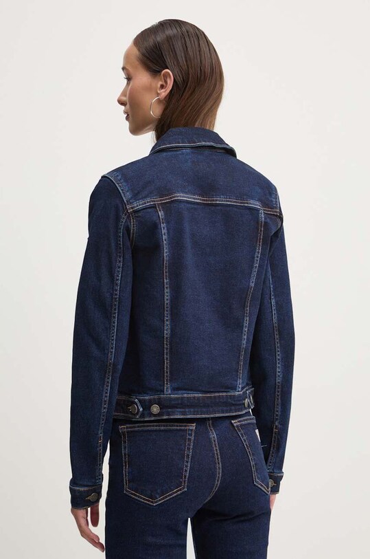 Одежда Джинсовая куртка Guess Jeans W4YN55.D5CB1 тёмно-синий