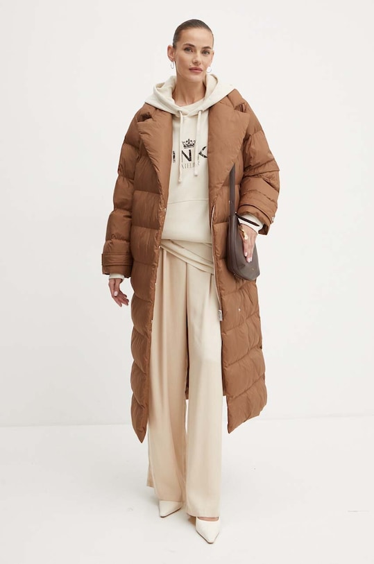 Bunda Pinko 103829.A0L5 hnědá AW24