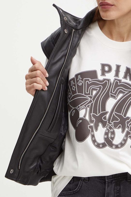 Kožni prsluk Pinko 103898.A21L