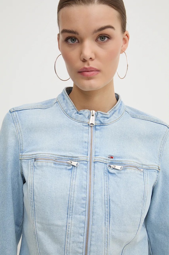 Τζιν μπουφάν Tommy Jeans μπλε DW0DW18201
