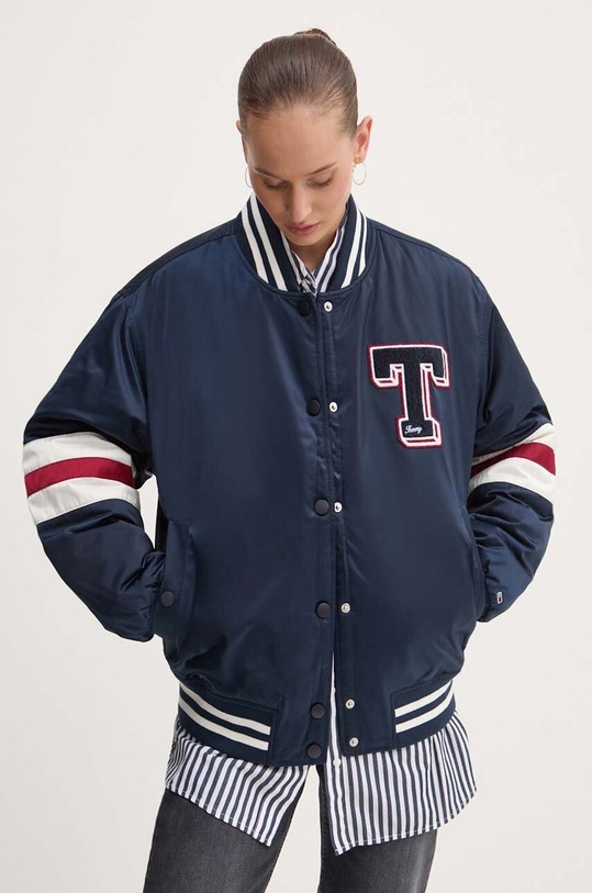 Μπουφάν bomber Tommy Jeans άλλο σκούρο μπλε DW0DW18306
