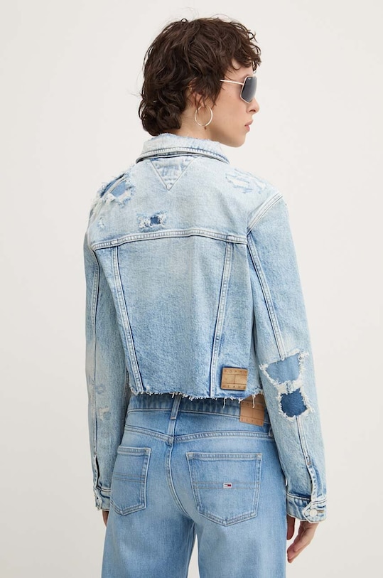 Одяг Джинсова куртка Tommy Jeans DW0DW18555 блакитний