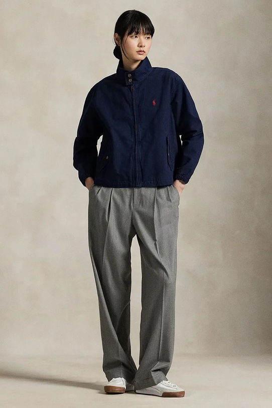 Odzież Polo Ralph Lauren kurtka 211936442 granatowy