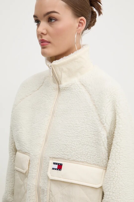 Tommy Jeans geaca bej DW0DW18303