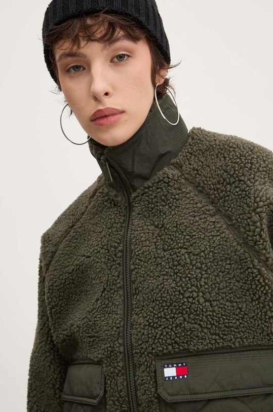 Bunda Tommy Jeans zelená DW0DW18303