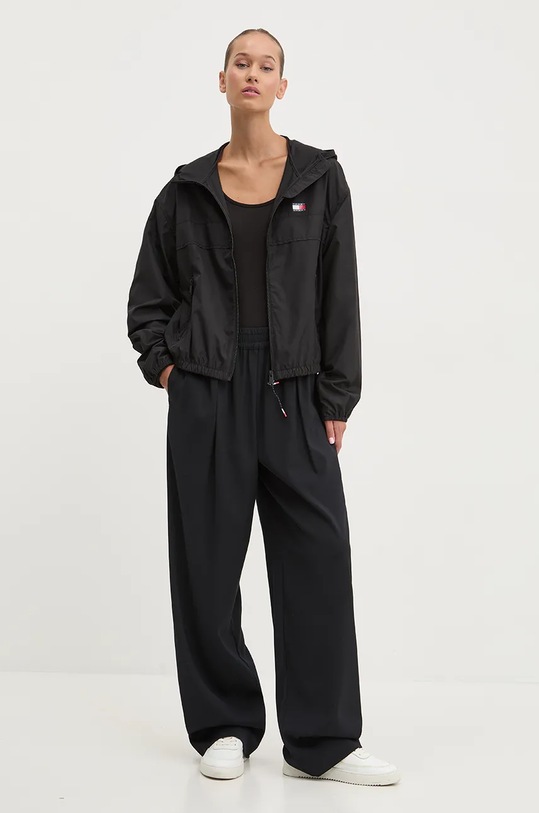 Tommy Jeans wiatrówka DW0DW19302 czarny AW24