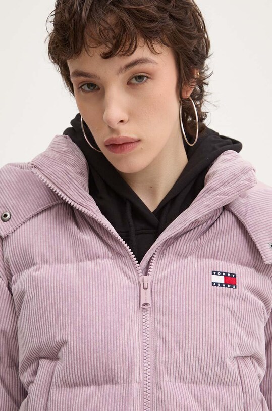 Tommy Jeans geaca de puf violet DW0DW18297