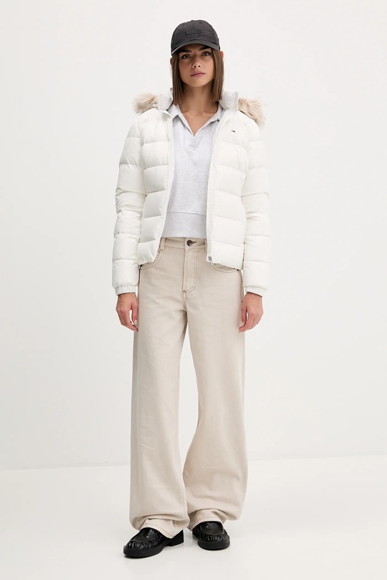Пухова куртка Tommy Jeans DW0DW18312 білий AW25