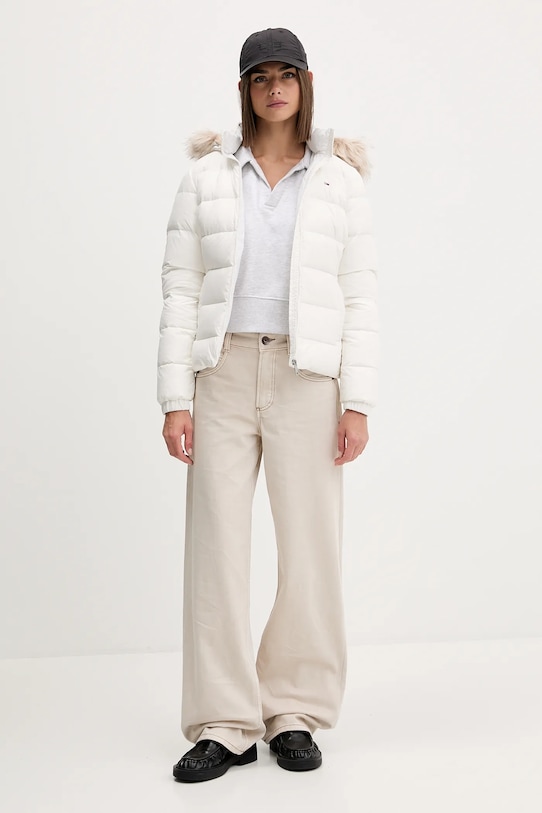 Tommy Jeans kurtka puchowa DW0DW18312 biały AW25