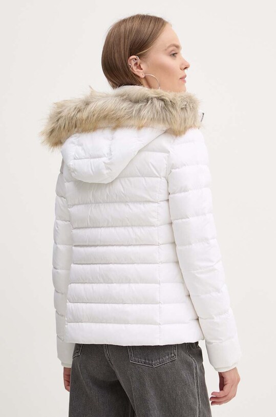 Ρούχα Μπουφάν με επένδυση από πούπουλα Tommy Jeans DW0DW18312 λευκό