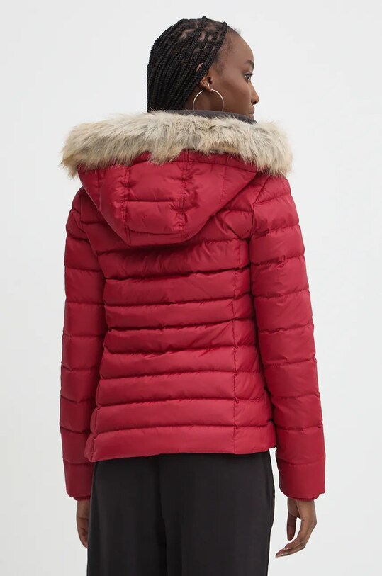 Ρούχα Μπουφάν με επένδυση από πούπουλα Tommy Jeans DW0DW18312 κόκκινο