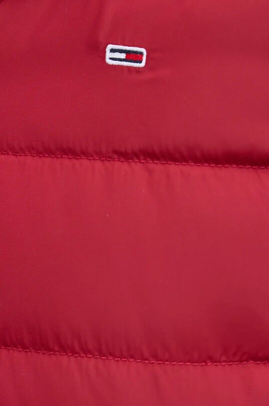 Μπουφάν με επένδυση από πούπουλα Tommy Jeans DW0DW18312 κόκκινο