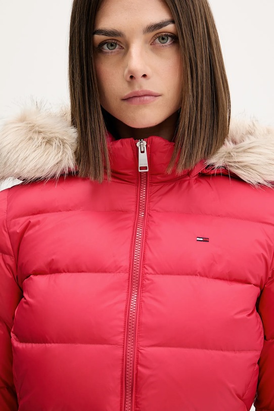Tommy Jeans kurtka puchowa różowy DW0DW18312