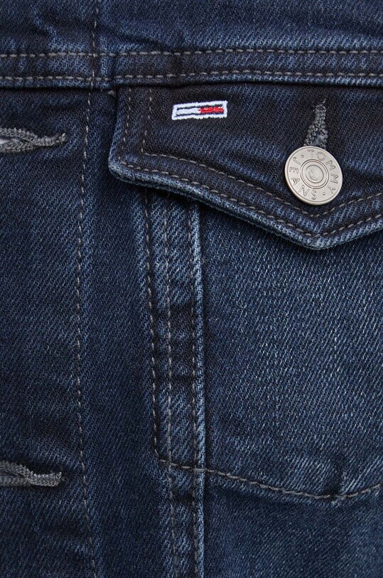 Tommy Jeans geacă din denim DW0DW18554 bleumarin