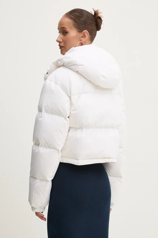 Oblečení Péřová bunda Tommy Jeans DW0DW18609 bílá