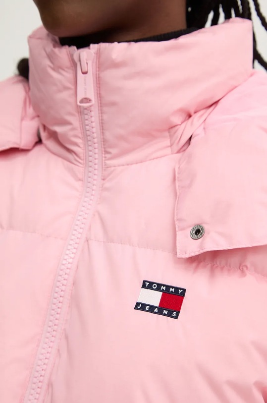 Μπουφάν με επένδυση από πούπουλα Tommy Jeans DW0DW18609 ροζ