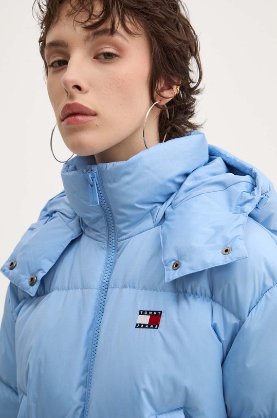 Tommy Jeans geaca de puf albastru DW0DW18609