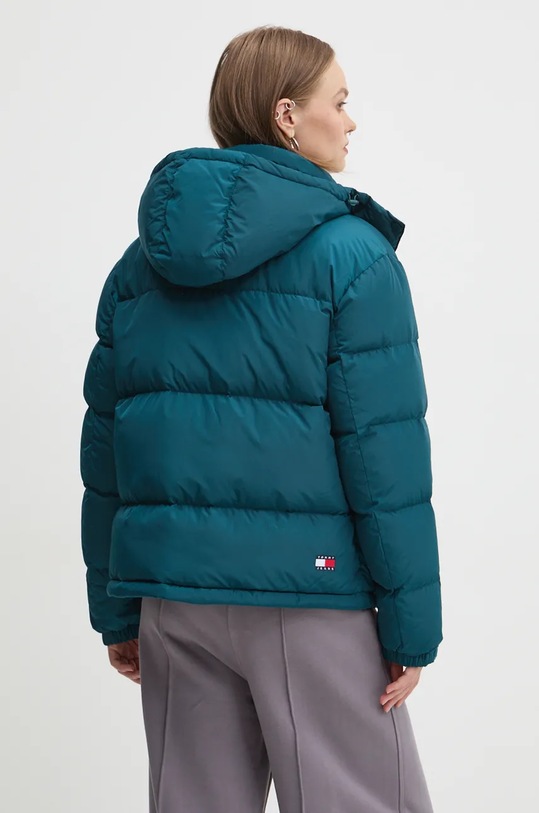 Дрехи Пухено яке Tommy Jeans DW0DW18610 тюркоазен
