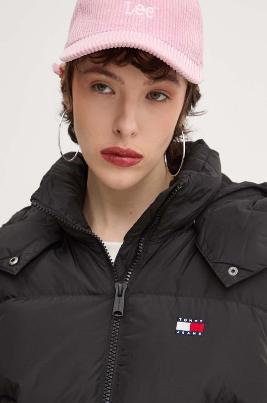 Пухова безрукавка Tommy Jeans чорний DW0DW18611