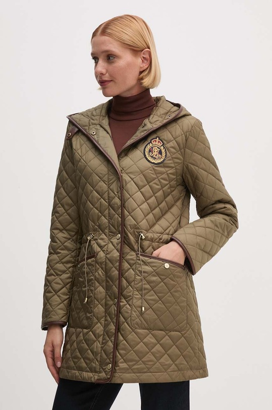 Lauren Ralph Lauren parka pozostałe zielony 297951264