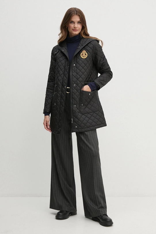 Парка Lauren Ralph Lauren 297951264 чорний AW24