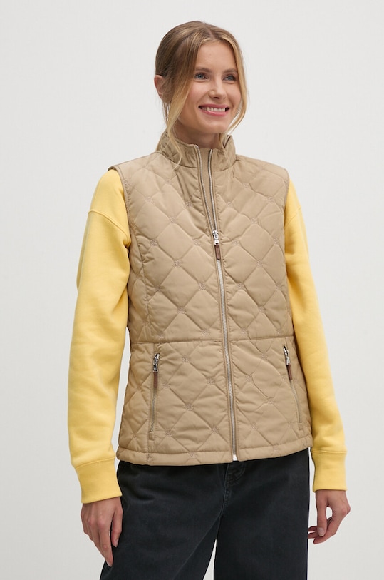 Lauren Ralph Lauren bezrękawnik bez kaptura beżowy 297951275