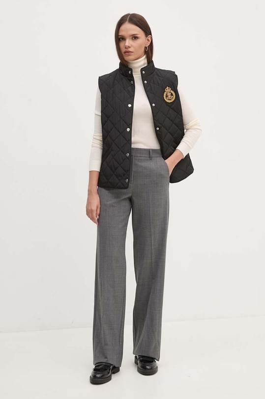 Lauren Ralph Lauren vesta 297951276 negru AW24